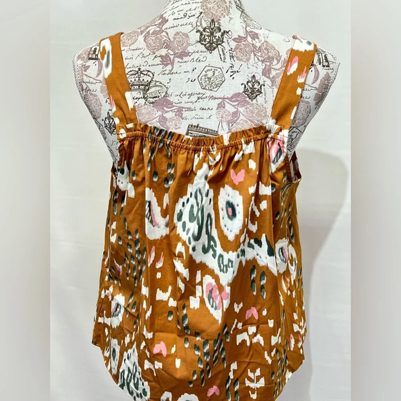DR2 Amber abstract floral tank size S - Picture 3 of 11